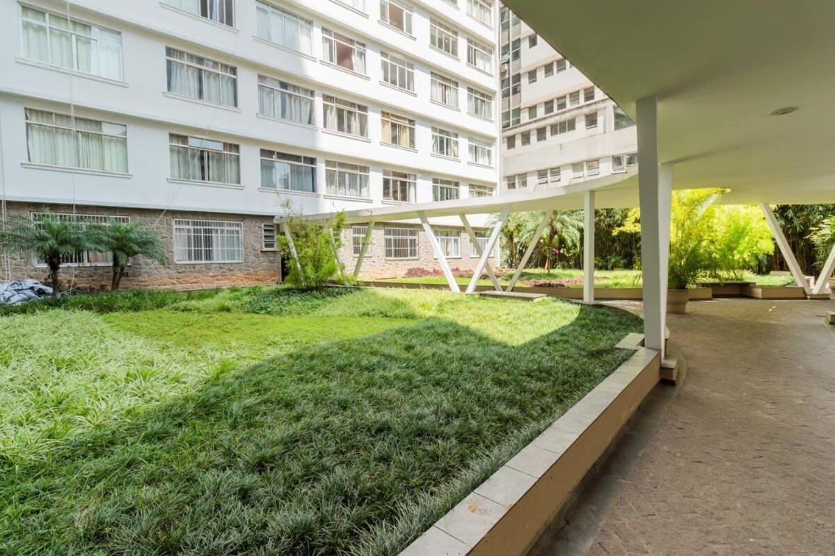 상파울루 Bhomy Paulista Na Av Paulista Com Design Ba608 아파트 외부 사진